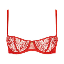 Load image into Gallery viewer, Aubade Losing My Mind Half Cup Bra In Chilli