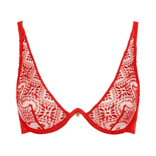 Load image into Gallery viewer, Aubade Losing My Mind Underwired Triangle Bra In Chilli
