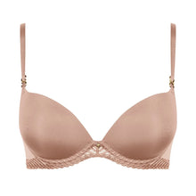 Load image into Gallery viewer, Aubade Sheer Emotion Plunge Bra In Nude
