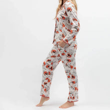 Load image into Gallery viewer, Cyberjammies Pumpkin Spice Red Panda Pyjama Set