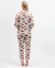 Load image into Gallery viewer, Cyberjammies Pumpkin Spice Red Panda Pyjama Set
