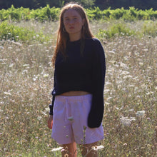 Load image into Gallery viewer, Loungers Saola Shorts In Pink And White Stripe