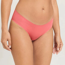 Load image into Gallery viewer, Hanro Invisible Cotton Midi Briefs In Porcelain Rose