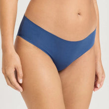 Load image into Gallery viewer, Hanro Invisible Cotton Midi Briefs In True Navy