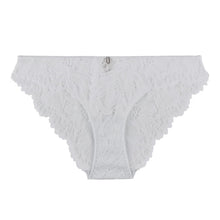 Load image into Gallery viewer, Aubade Flowermania Italian Brief In White
