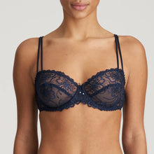 Load image into Gallery viewer, Marie Jo Jane Balcony Bra Horizontal Seam In Velvet Blue