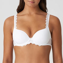 Load image into Gallery viewer, Marie Jo Christy Padded Bra Heartshape In White