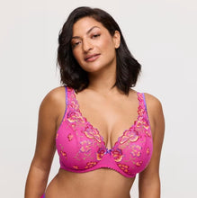Load image into Gallery viewer, Prima Donna Devdaha Half Padded Plunge Bra In Very Berry