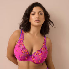 Load image into Gallery viewer, Prima Donna Devdaha Half Padded Plunge Bra In Very Berry