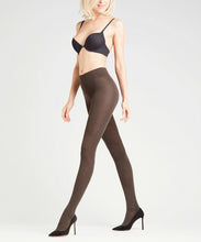 Load image into Gallery viewer, Falke Softmerino Tights - DARK BROWN
