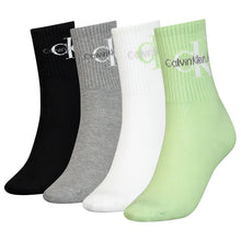 Load image into Gallery viewer, Calvin Klein Mint Combo 4pk Crew Socks