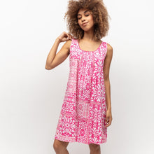 Load image into Gallery viewer, Cyberjammies Hailey Tile Print Short Nightdress
