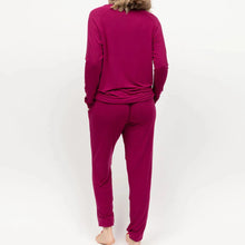 Load image into Gallery viewer, Cyberjammies Penelope Berry Jersey Pyjama Set
