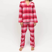 Load image into Gallery viewer, Cyberjammies Super Soft Noelle Brushed Checked Pyjama Set
