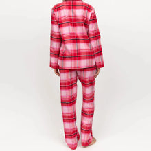 Load image into Gallery viewer, Cyberjammies Super Soft Noelle Brushed Checked Pyjama Set
