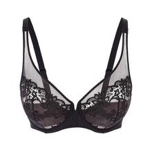 Load image into Gallery viewer, Simone Perele Saga Full Cup Plunge Bra In Black
