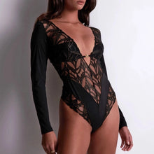 Load image into Gallery viewer, Aubade My Desire Long Sleeve Body In Black
