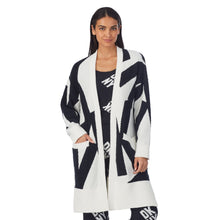 Load image into Gallery viewer, DKNY Cosy Vibes Lounge Logo Cardigan
