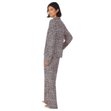 Load image into Gallery viewer, DKNY Headliner Notch Collar Top And Pant PJ Set
