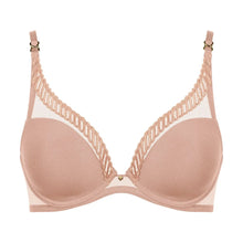 Load image into Gallery viewer, Aubade Sheer Emotion Triangle Bra In Nude
