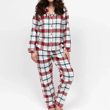Load image into Gallery viewer, Cyberjammies Blaze Brushed Check Pyjama Set
