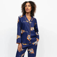 Load image into Gallery viewer, Cyberjammies Indigo Tigers Pyjama Set
