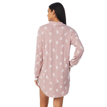 Load image into Gallery viewer, DKNY Logo Sleep Shirt In Dusty Pink
