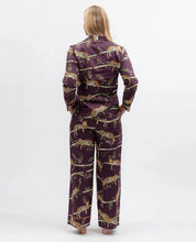 Load image into Gallery viewer, Cyberjammies Wild Slumber Leopard Print Wide Leg PJ Set
