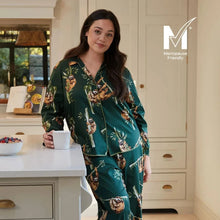Load image into Gallery viewer, Cyberjammies Ember Sloth Print Jersey Pyjama Set
