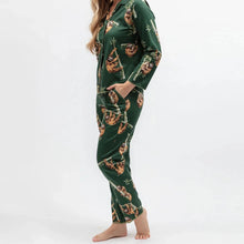 Load image into Gallery viewer, Cyberjammies Ember Sloth Print Jersey Pyjama Set
