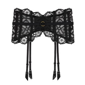 Aubade Sense Of Illusion Waistcincher In Black