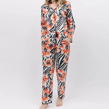 Load image into Gallery viewer, Cyberjammies Nicole Animal And Floral Print Pyjama Set

