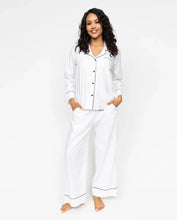 Load image into Gallery viewer, Cyberjammies Hotel Pyjama Set In White
