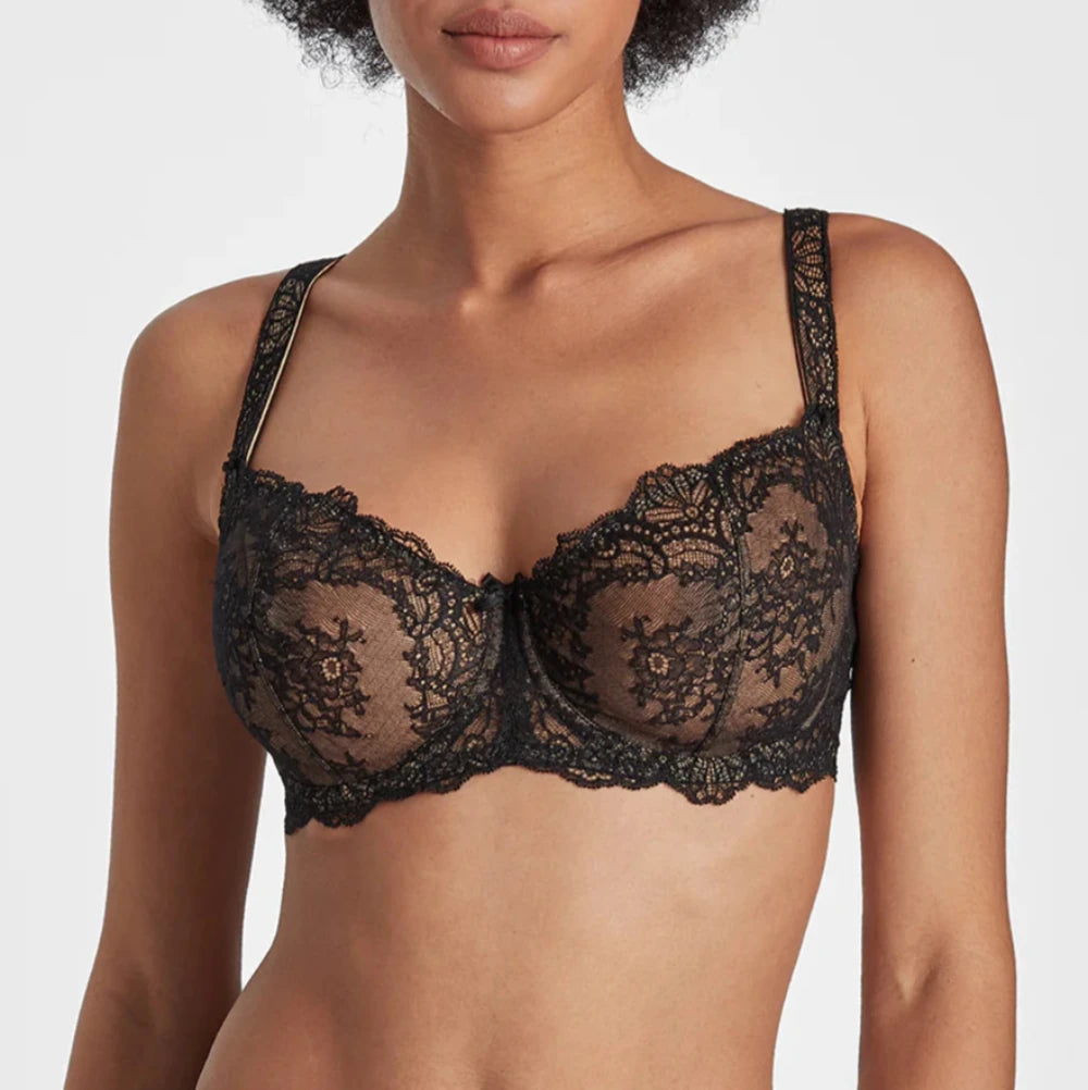 Aubade Danse Des Sens Half Cup Bra In Black – The Fitting