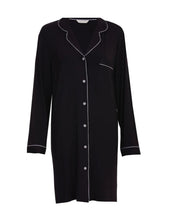 Load image into Gallery viewer, Cyberjammies Parker Revere Jersey Black Nightshirt
