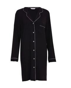 Cyberjammies Parker Revere Jersey Black Nightshirt