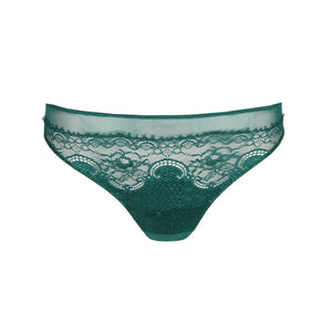 Marie Jo Junoo Rio Briefs In Jasper Green