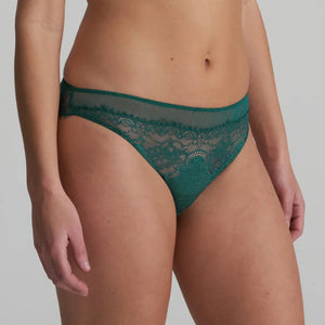 Marie Jo Junoo Rio Briefs In Jasper Green