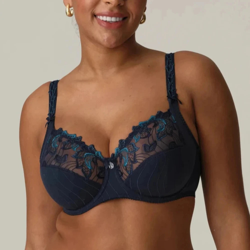 Prima Donna Deauville Full Cup Bra In Velvet Blue