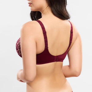 Empreinte Agathe full Cup Bra In Amarante