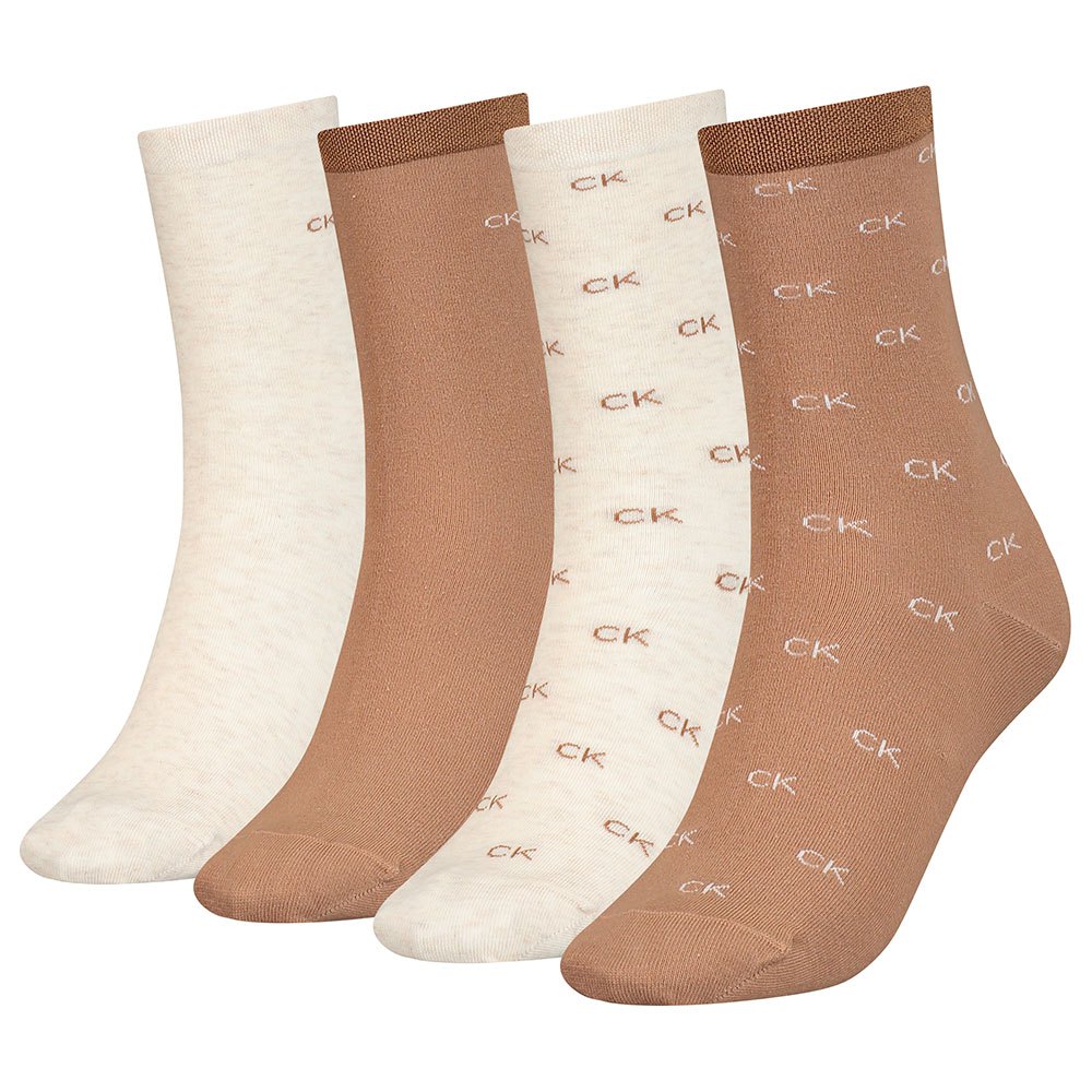 Calvin Klein Camel Combo 4pk Socks