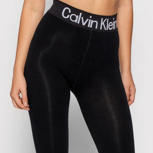 Calvin Klein Black Logo Leggings The Fitting Room Ilkley