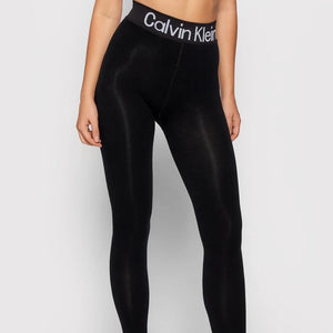 Calvin Klein Black Logo Leggings The Fitting Room Ilkley