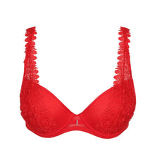 Load image into Gallery viewer, Marie Jo Danae Padded Plunge Bra In Red
